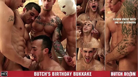 [ButchDixon] Birthday Bukkake