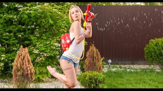 Tea Mint - Squirt Gun And Pussy Fun