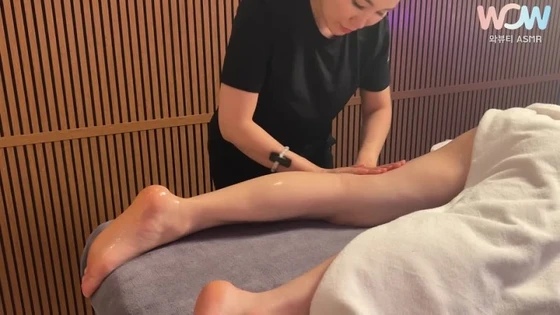 와뷰티TV ｜ Wow Beauty ASMR - [ASMR]Relaxing cracking electronic Full body massage, leg, scalp massage