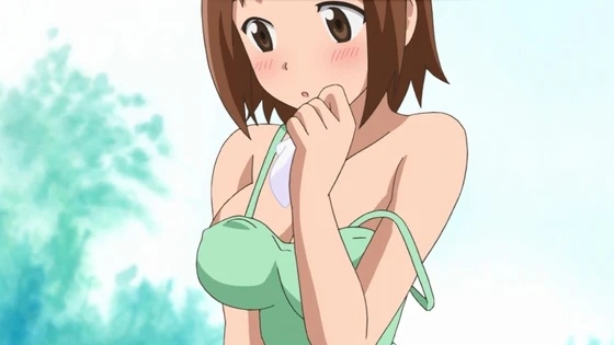 ночевка у сисястой Хинако(Sleeping with Hinako) [RUS озвучка] (эротика, этти, ecchi, не хентай-hentai)