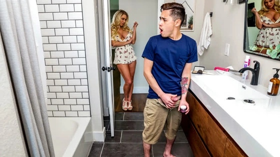 Katie Morgan - Cumming In My Stepmoms Face Cream - MomsTight.com