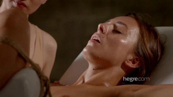 dominika .restrained bondage massage