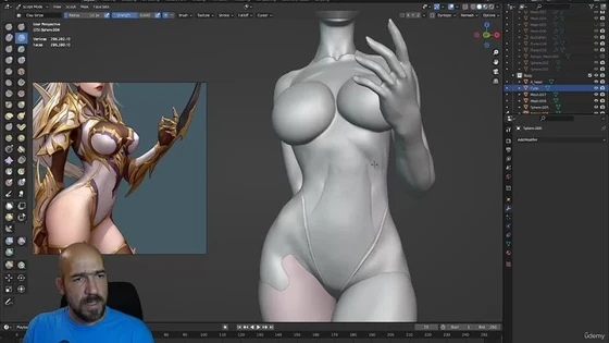 32 - Starting the pose