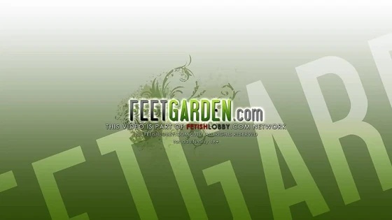 FeetGarden: Dildo,footjob and anal play