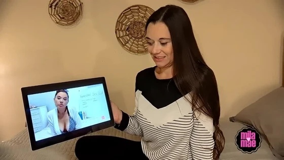 Mila_MaeXO_-_Watching_Sex_Ed_Vid_With_Dominating_Son