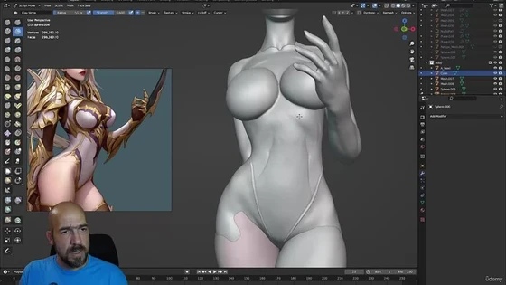 32 - Starting the pose