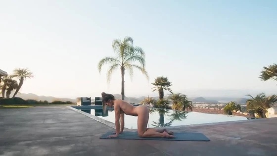 Naked Yoga training