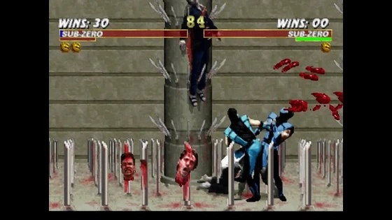 Mortal Kombat Trilogy Fatality Demonstration