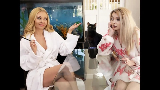 Порно пародия, Сабрина маленькая ведьма, Aaliyah Love, Lexi Lore, косплей, порно, секс, porno, sex, pov, минет, ролевое, сюжет