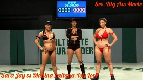 Sara Jay vs Mahina Zaltana, Isis Love - Ultimate Surrender. Sex, Big Ass Movie